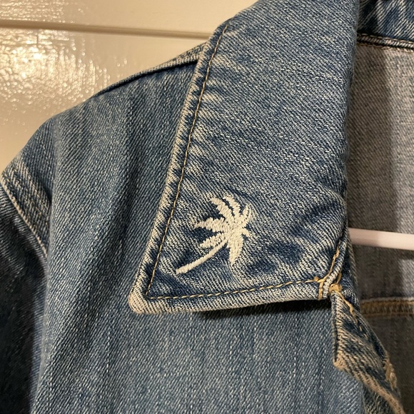 NEW! Old Navy Embroidered Denim Jacket - Picture 5 of 5